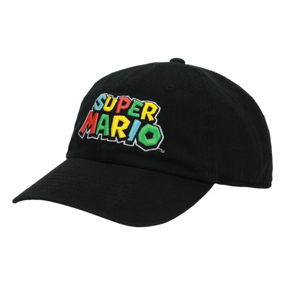 HAT - SMB SUPER MARIO Logo Dad Cap