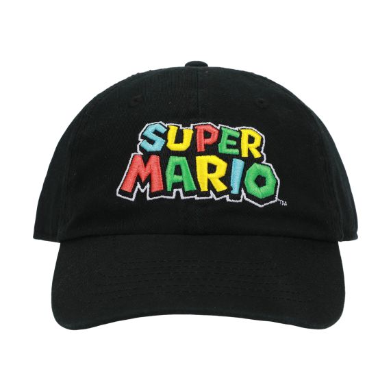 HAT - SMB SUPER MARIO Logo Dad Cap