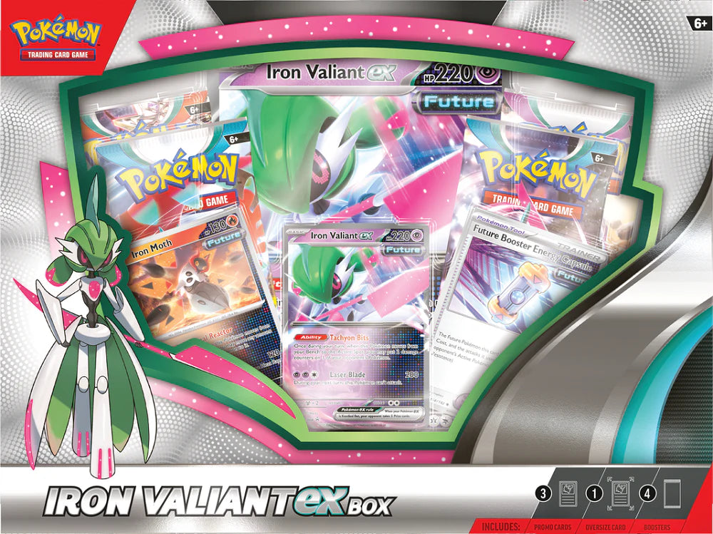 Pokemon TCG - ex BOX ROARING MOON/IRON VALIANT
