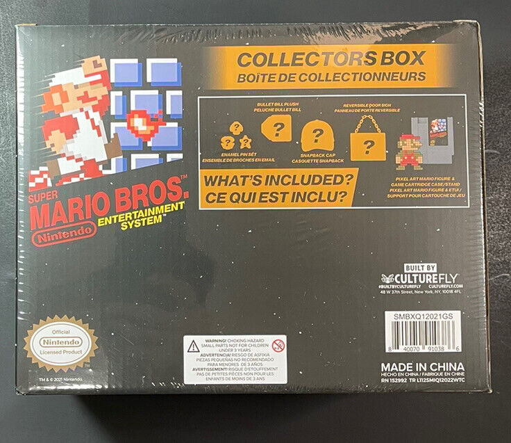 Super Mario Bros Entertainment System Collectors Loot Box