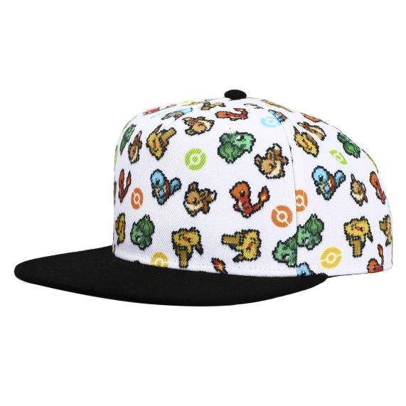 Hat - Pokemon Pixel Starters Snapback