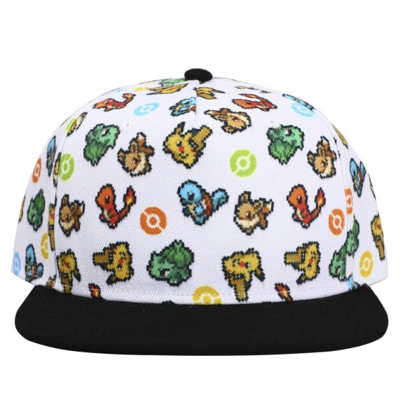 Hat - Pokemon Pixel Starters Snapback