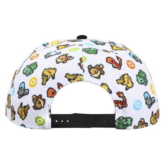 Hat - Pokemon Pixel Starters Snapback