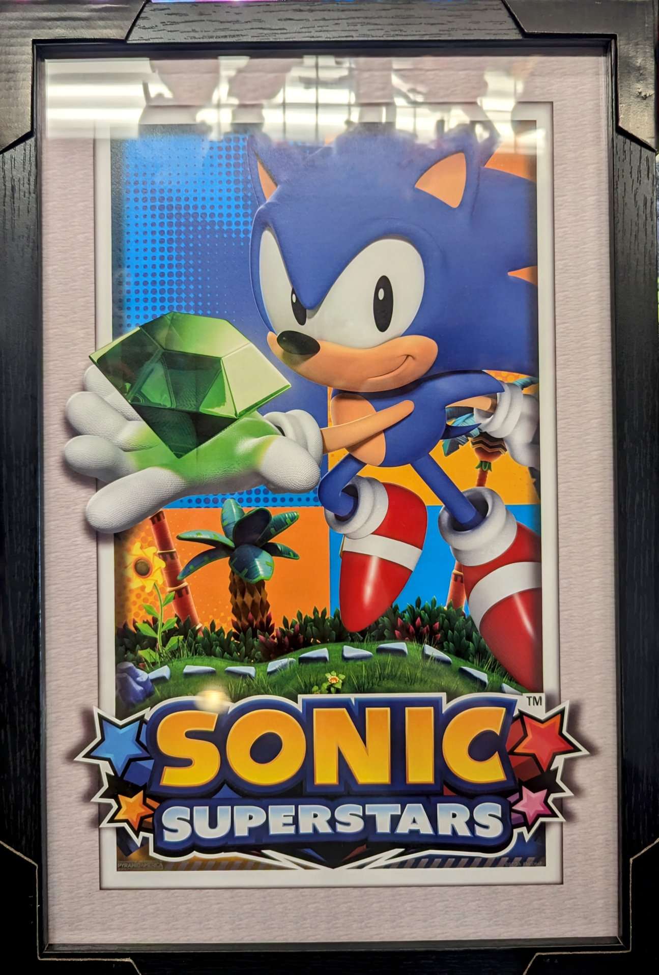Art -  Sonic Superstars Faux Matte (portrait)
