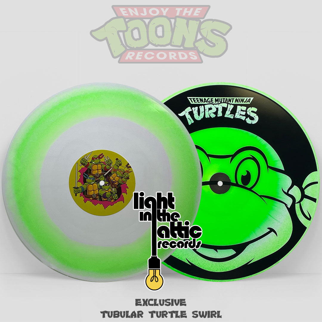 Vinyl - Tmnt Let's Kick Shell LP [Green Swirl]