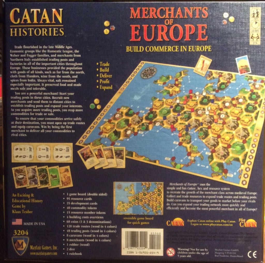 Catan - Merchants of Europe