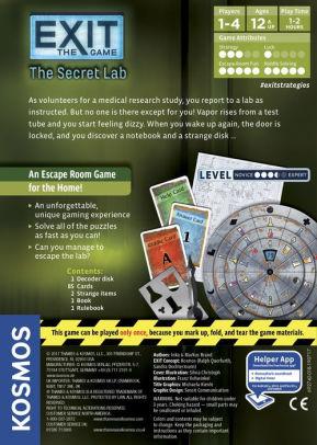 EXIT THE GAME: The Secret Lab