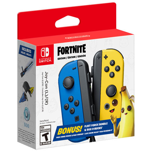 JOY CON CONTROLLER 2 PACK FORTNITE FLEET FORCE
