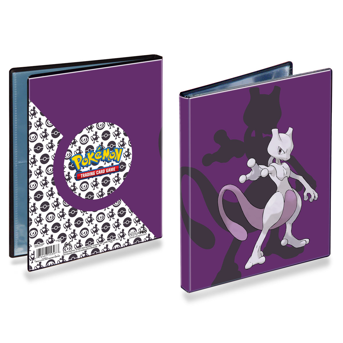 Pokemon TCG - 4-Pkt Portfolio (Mewtwo)