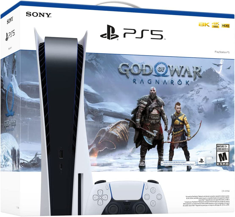 PS5 BUNDLE W/ GOD OF WAR RAGNAROK (CIB)
