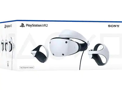 PLAYSTATION VR2 CORE HEADSET + 2 SENSE CONTROLLERS