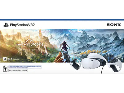 PLAYSTATION VR2 HEADSET + HORIZON CALL OF THE MOUNTAIN (CODE) + 2 SENSE CONTROLLERS