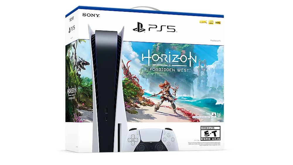 Playstation 5 console w/ Horizon Forbidden West (Digital Code)