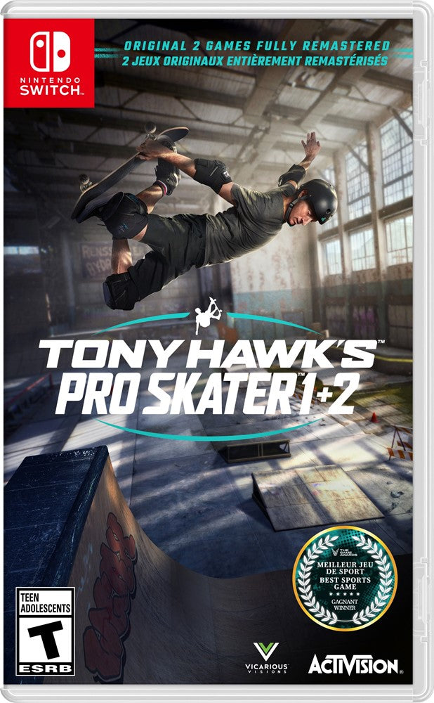 TONY HAWK'S PRO SKATER 1+2