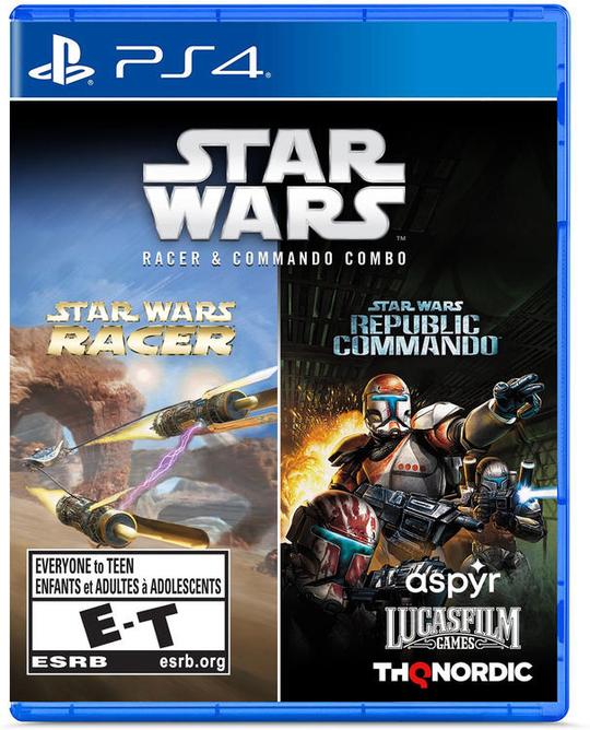 STAR WARS RACER & COMMANDO COMBO PACK