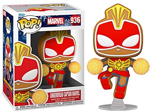 POP! Marvel Holiday - Gingerbread Captain Marvel