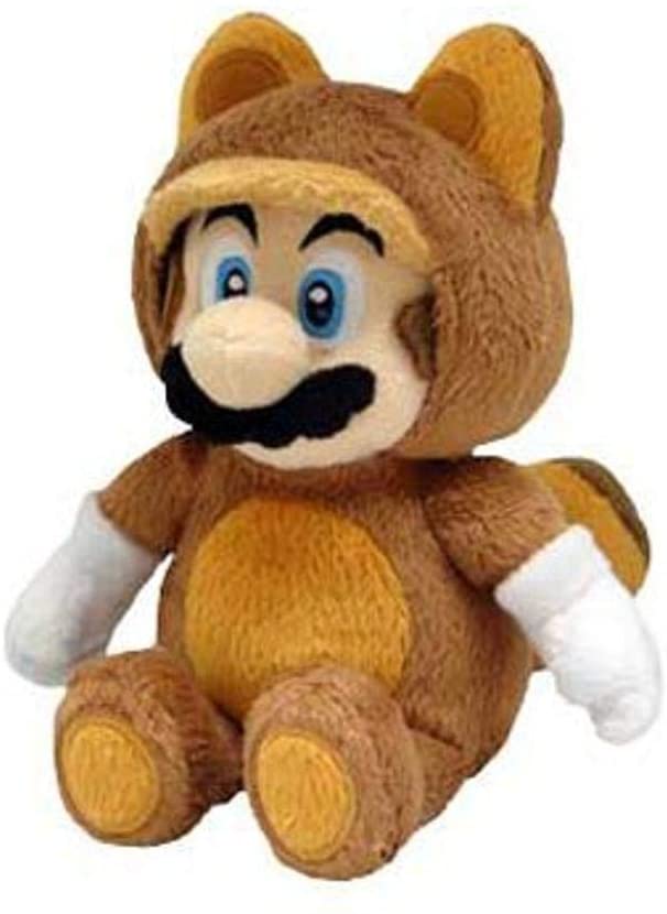 Plush - Tanooki Mario 9in