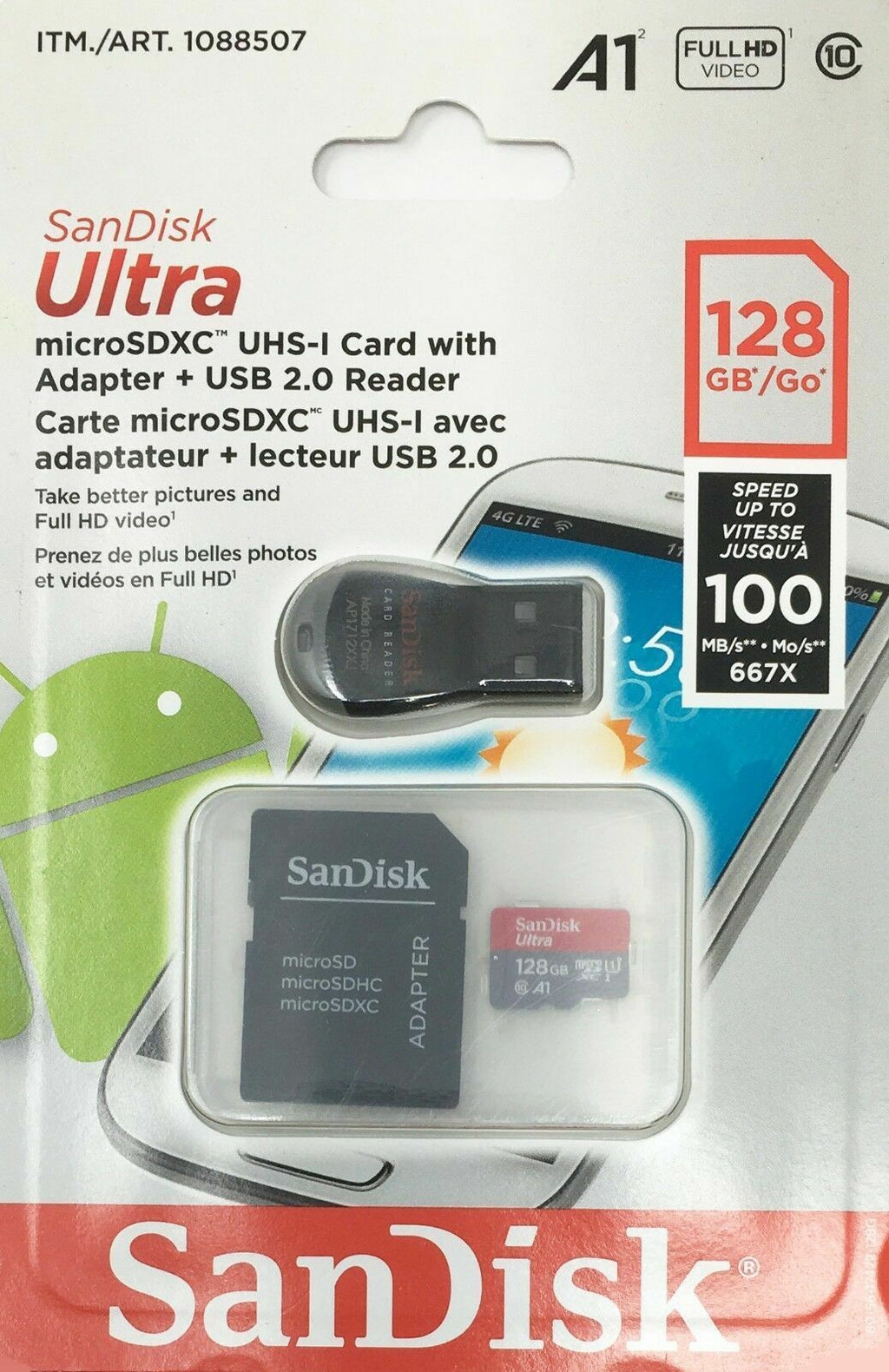 San Disk Ultra 128 GB Micro SDXC