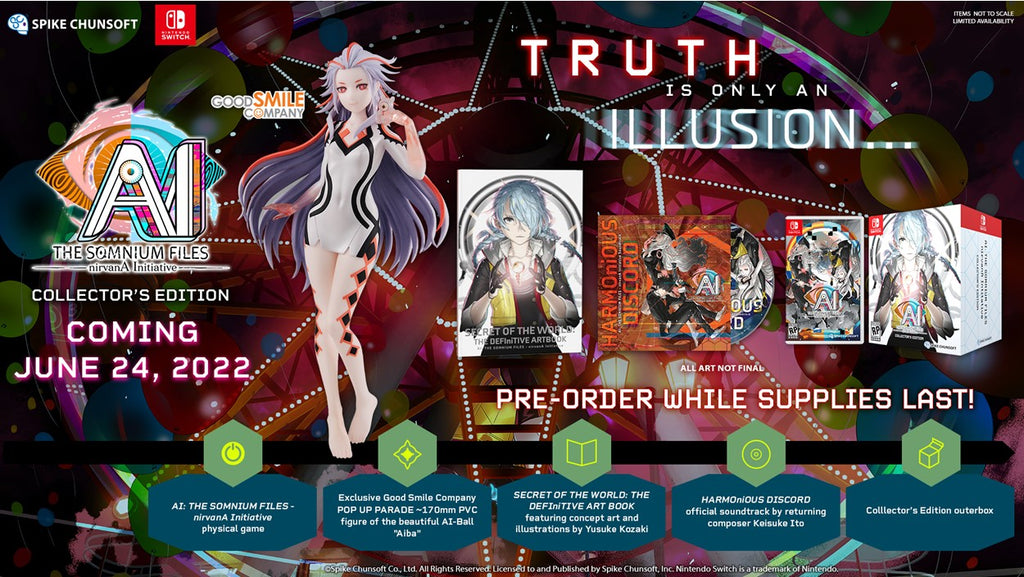 AI THE SOMNIUM FILES NIRVANA INITIATIVE Collector's Edition