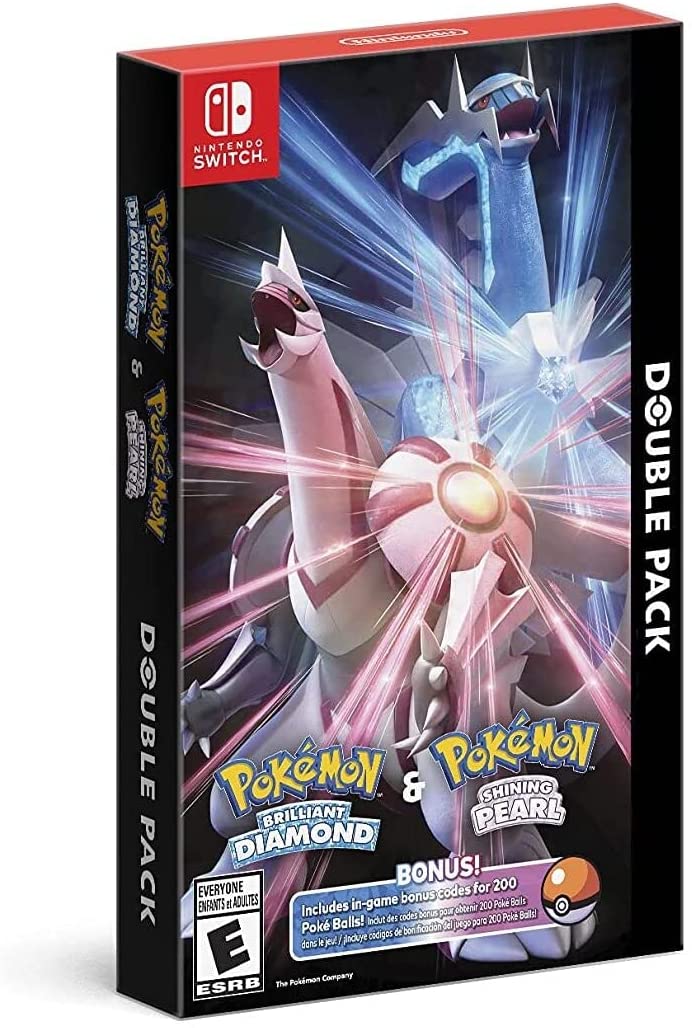 POKEMON BRILLIANT DIAMOND & POKEMON SHINING PEARL DOUBLE PACK