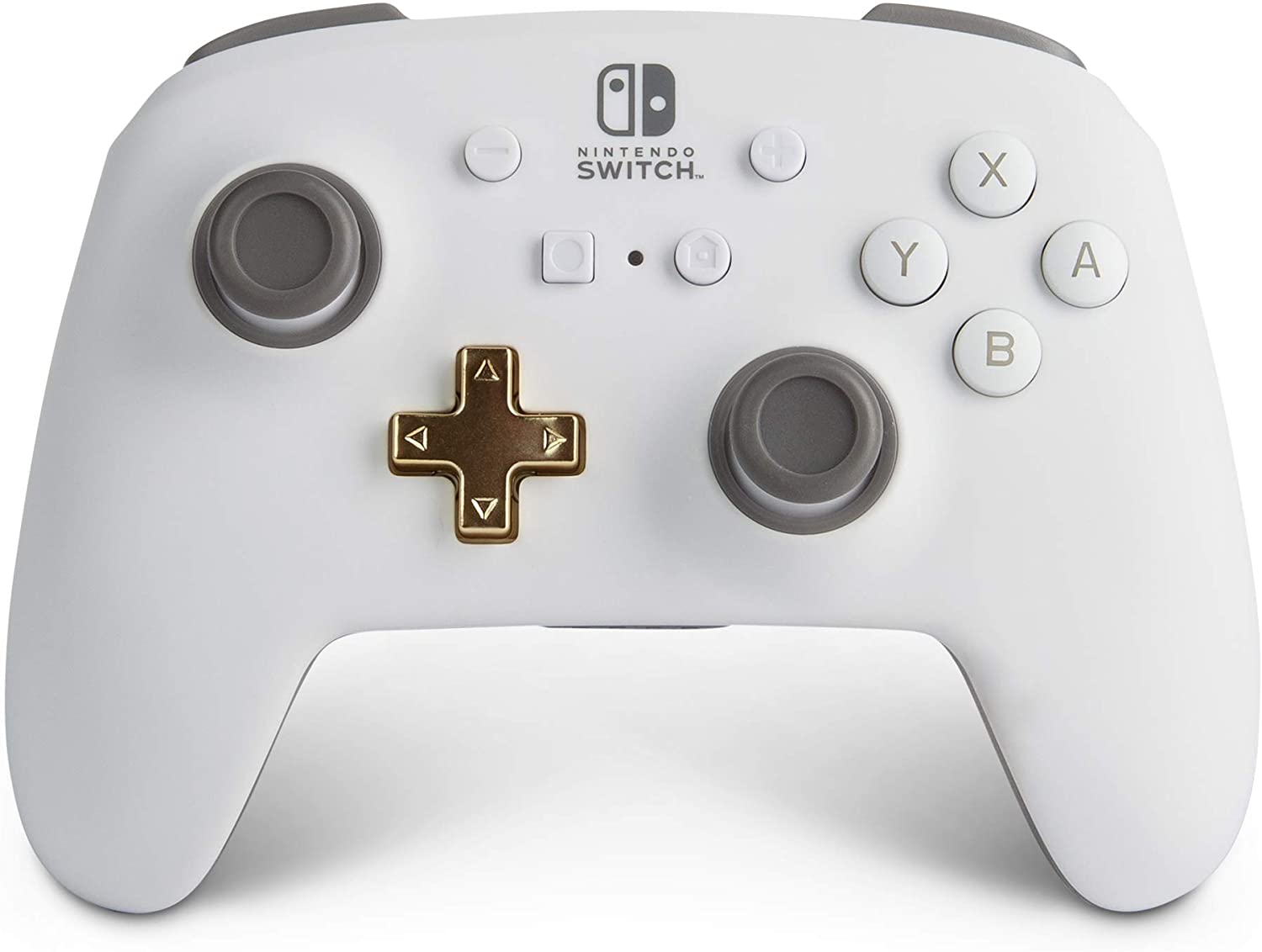 Enhanced Wireless Controller for Nintendo Switch - White (PowerA)