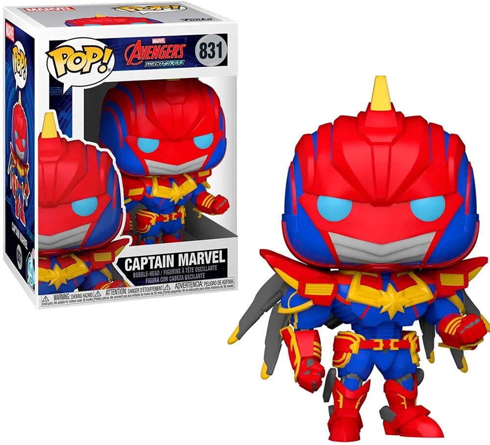 POP! Marvel Mech-Strike - Captain Marvel