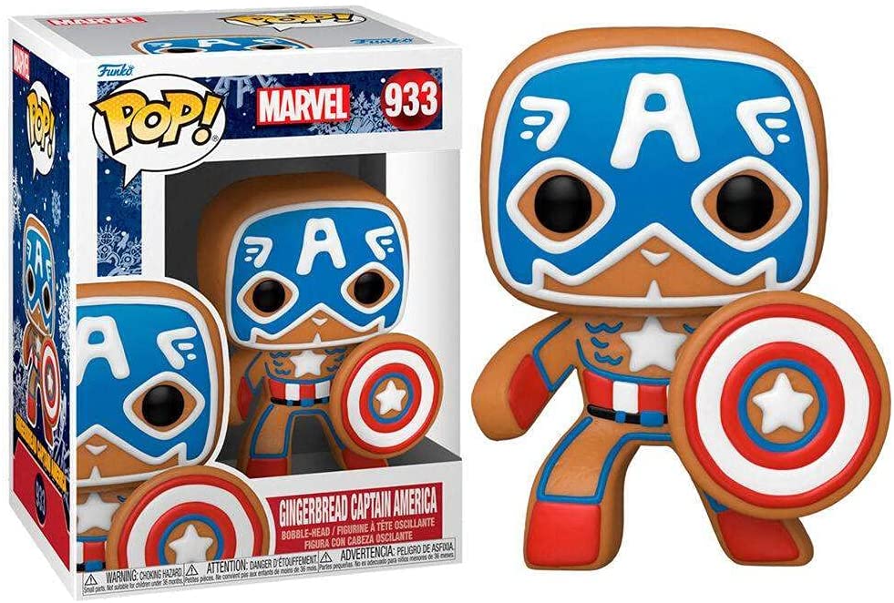 POP! Marvel Holiday - Gingerbread Captain America