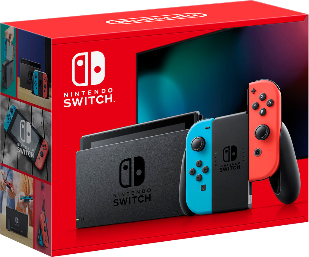 NINTENDO SWITCH RED/BLUE JOYCONS $399.99