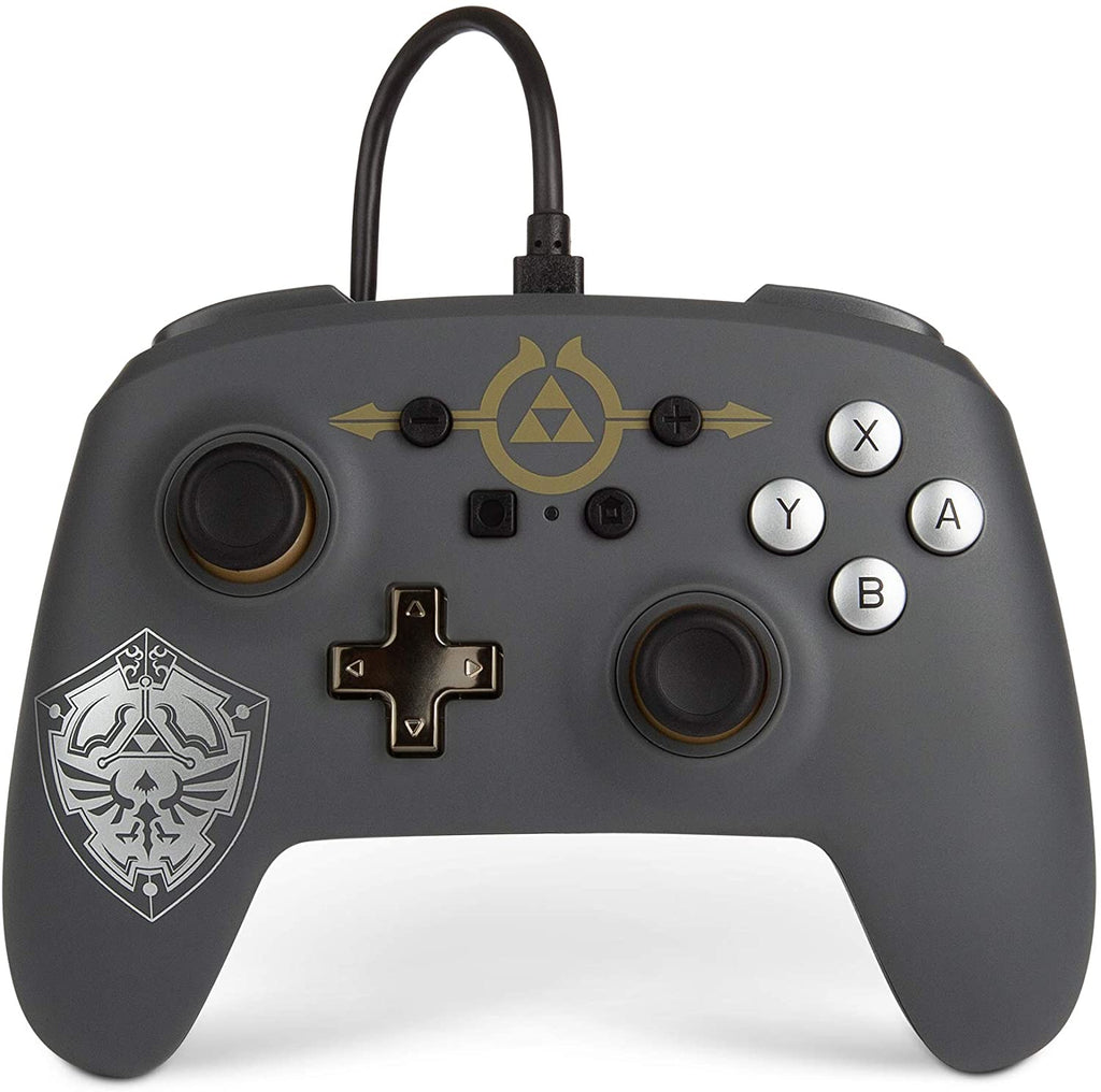 Nintendo Switch Enhanced Wired Controller Hylian Shield (PowerA)