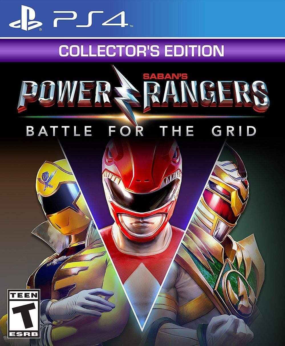 POWER RANGERS BATTLE FOR THE GRID (Coll. Ed) ( Pre-Owned )