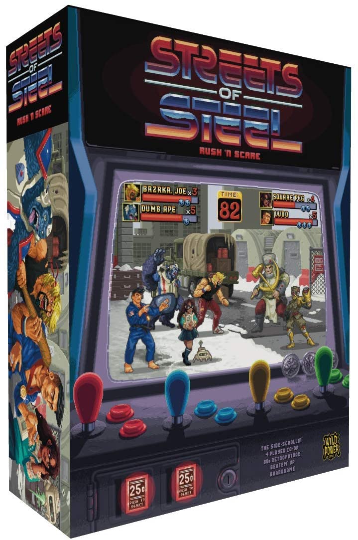 Streets of Steel - Rush 'N Scare (Boardgame)