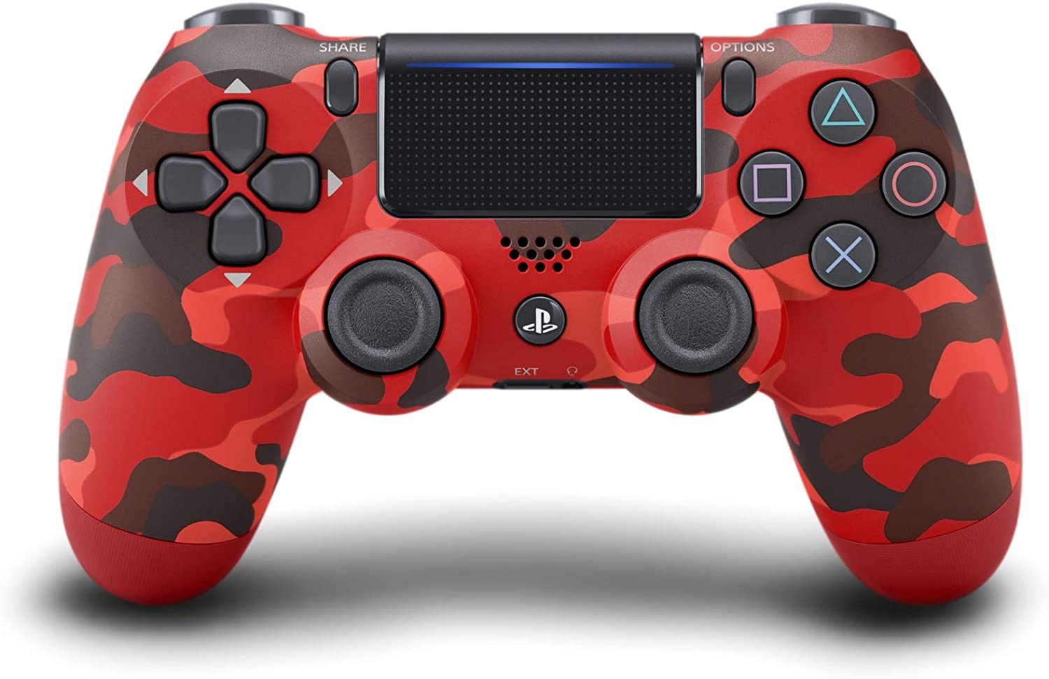 P4 Con Wireless Dualshock 4 (Red Camo)