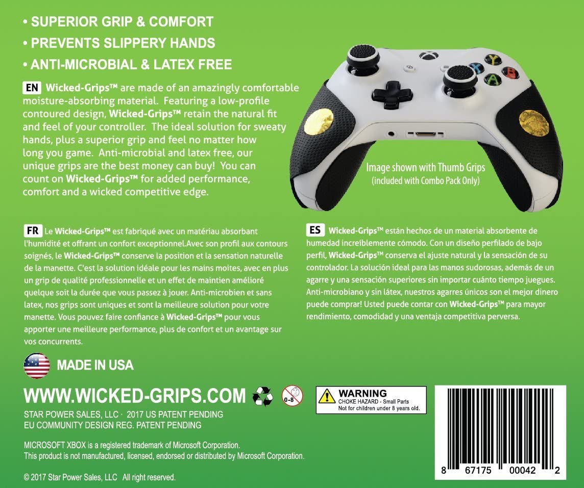 Wicked-Grips + Thumb Grips Combo Pack XB1