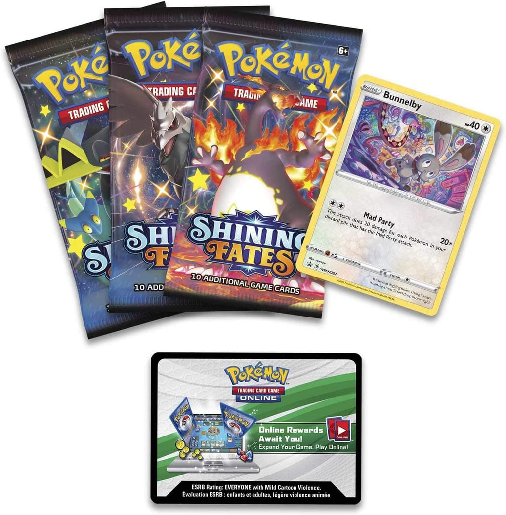Pokemon TCG - Shining Fates Mad Party Pin Collection