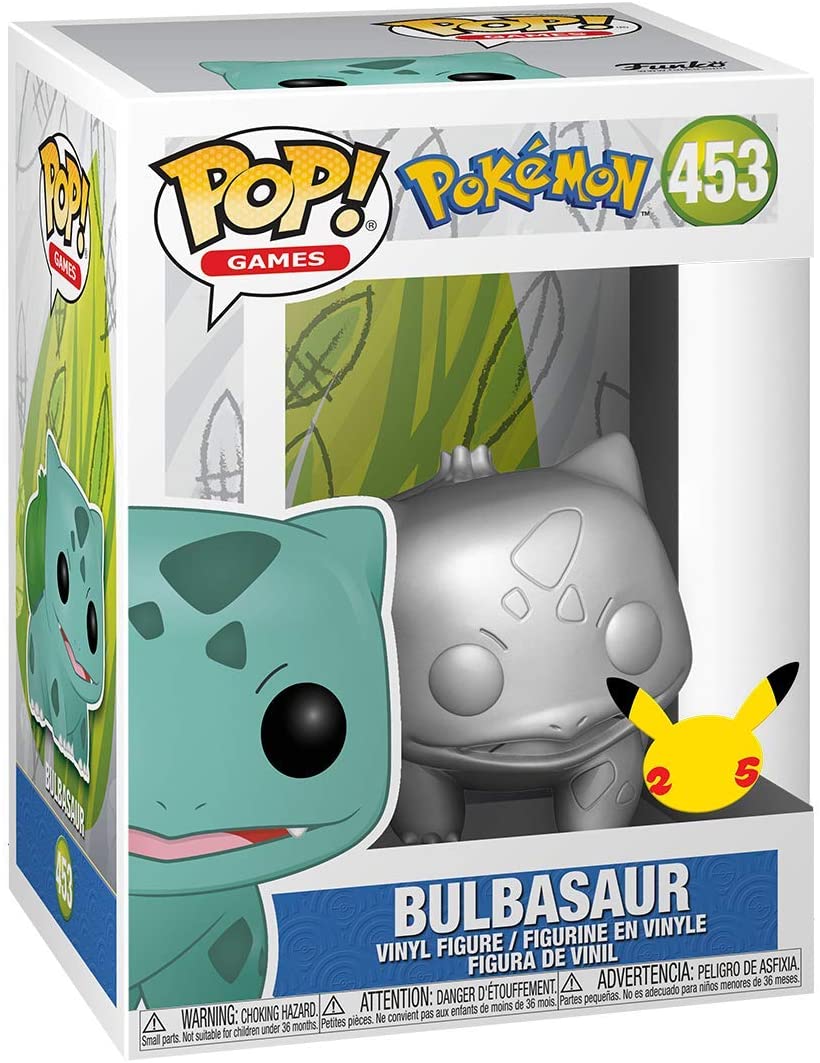 POP! Pokemon - Bulbasaur Silver (25th Anniversary)