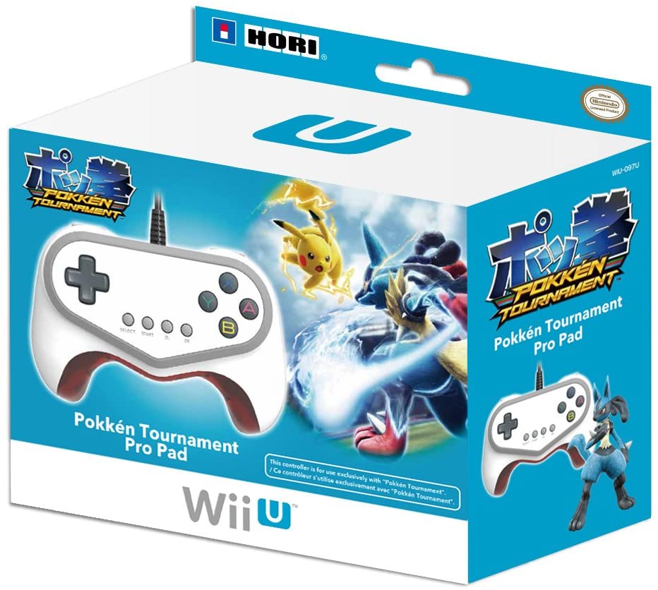 Wii U Wired Pro Pad (Hori) Pokken Tourn