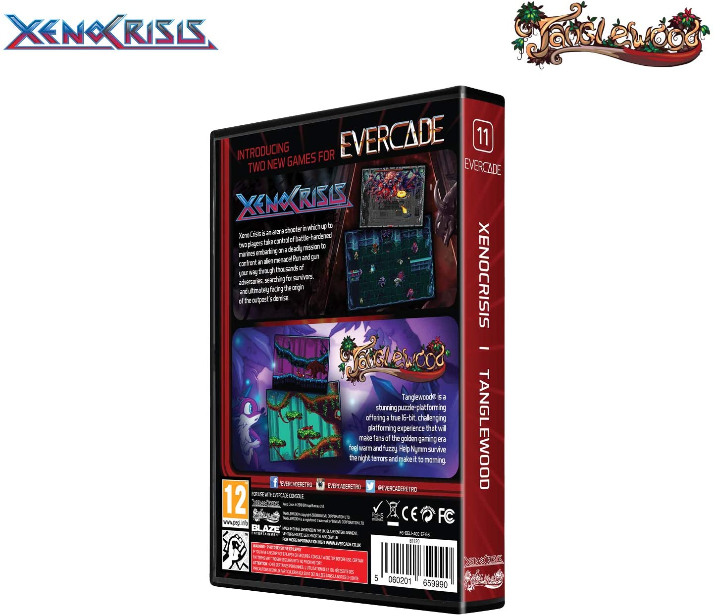 Evercade Xenocrisis & Tanglewood