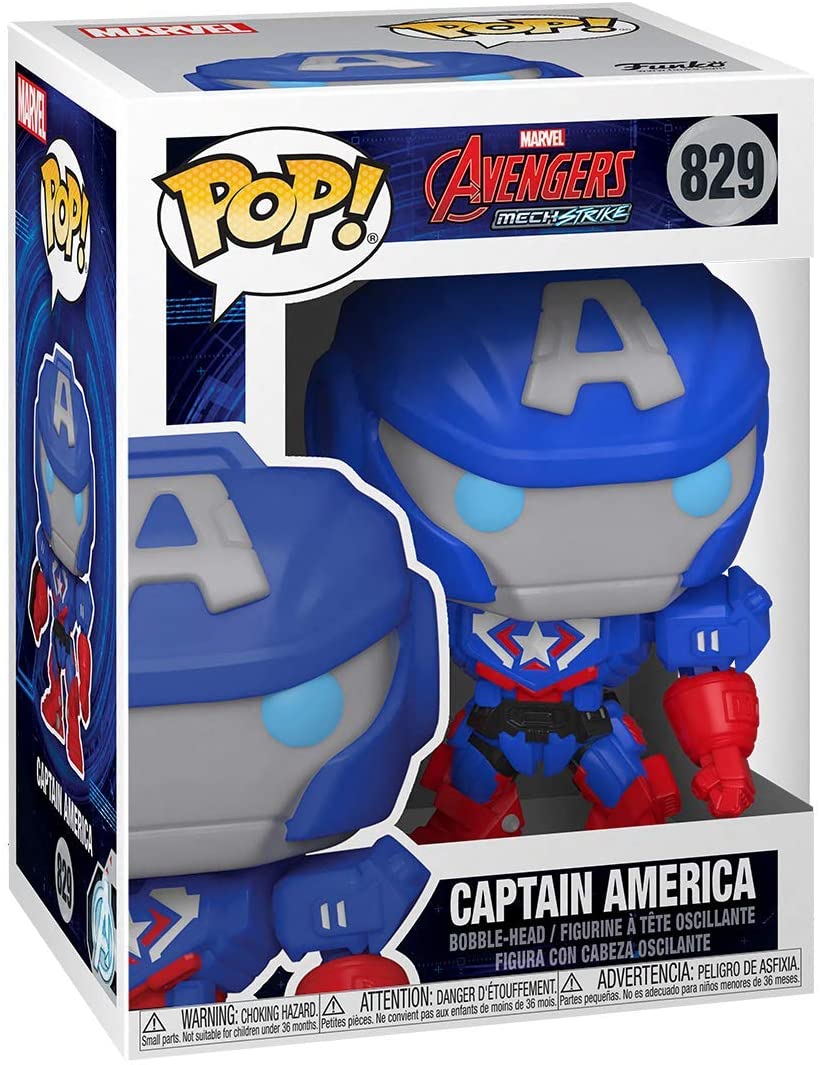 POP! Marvel Mech-Strike - Captain America