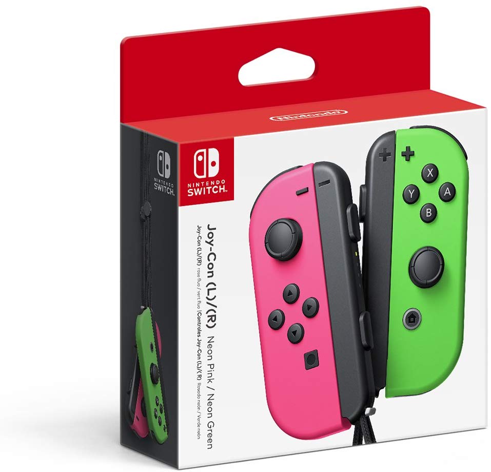 Joy-Con Dual Pack (Neon Pink/Neon Green)