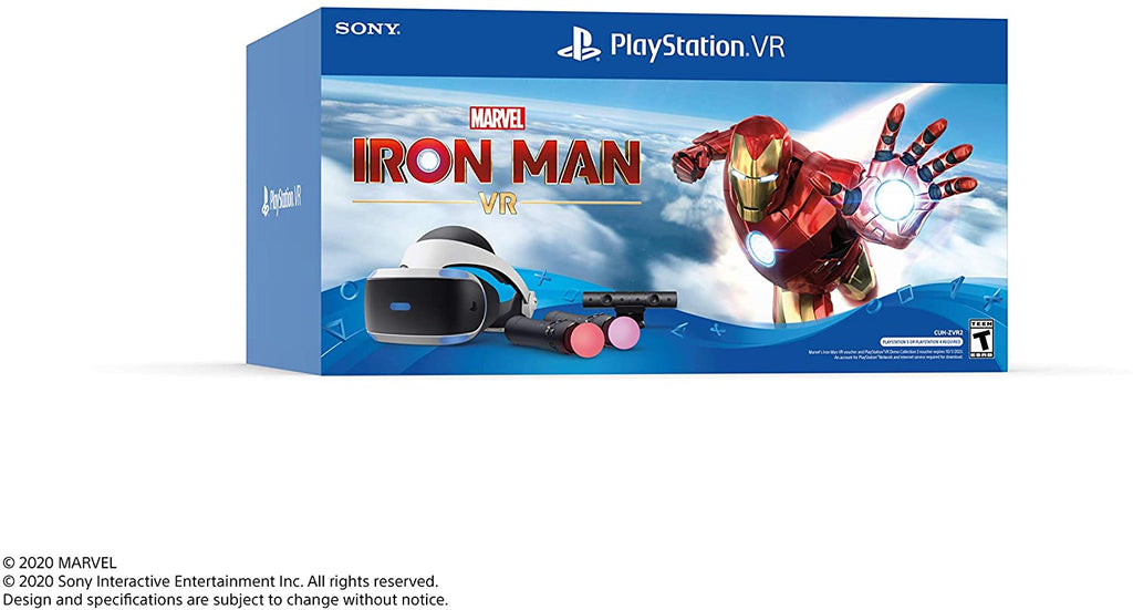 Playstation VR Headset Bundles (W/ Iron Man) (+PS5 Adapter)