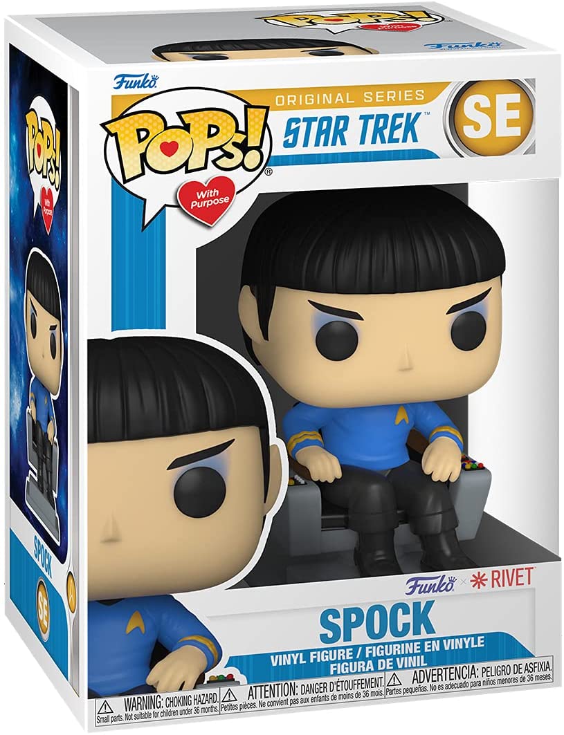 POP! Star Trek - Spock in Chair (RIVET Charity)