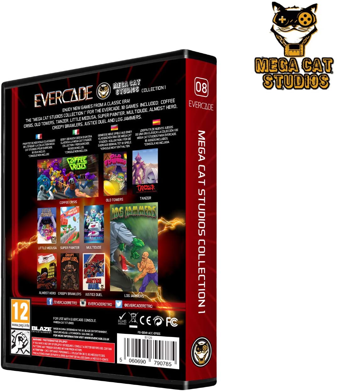 Evercade Mega Cat Studios Collection 1