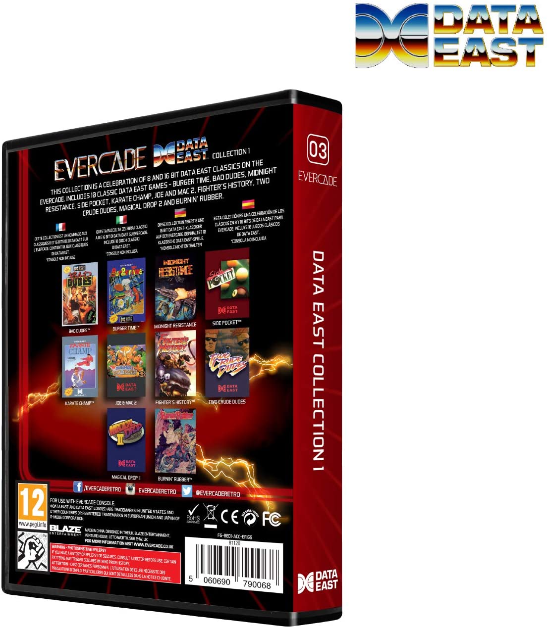Evercade Data East Collection 1
