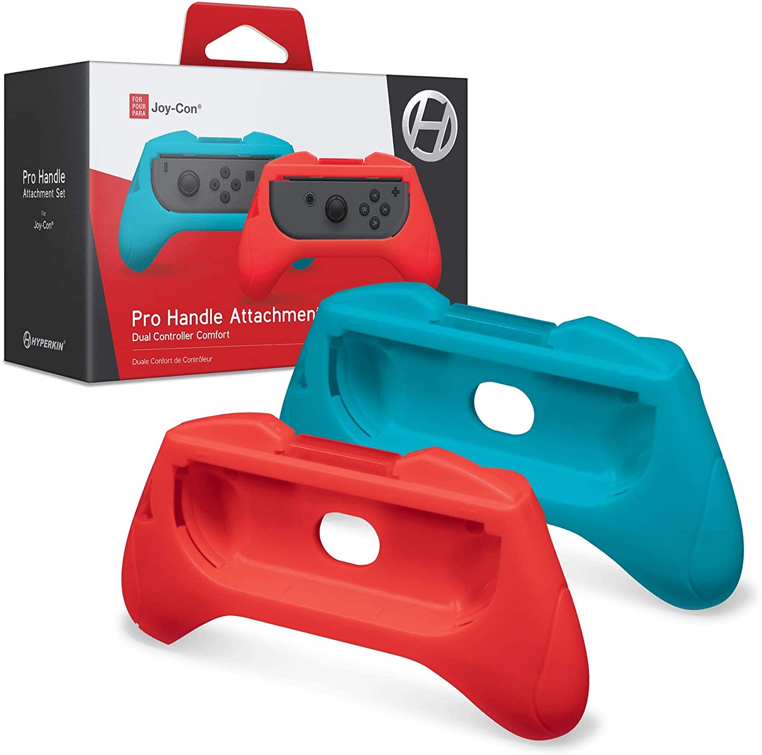 Pro Handle Attachment Set (2-Pack) Red/Blue