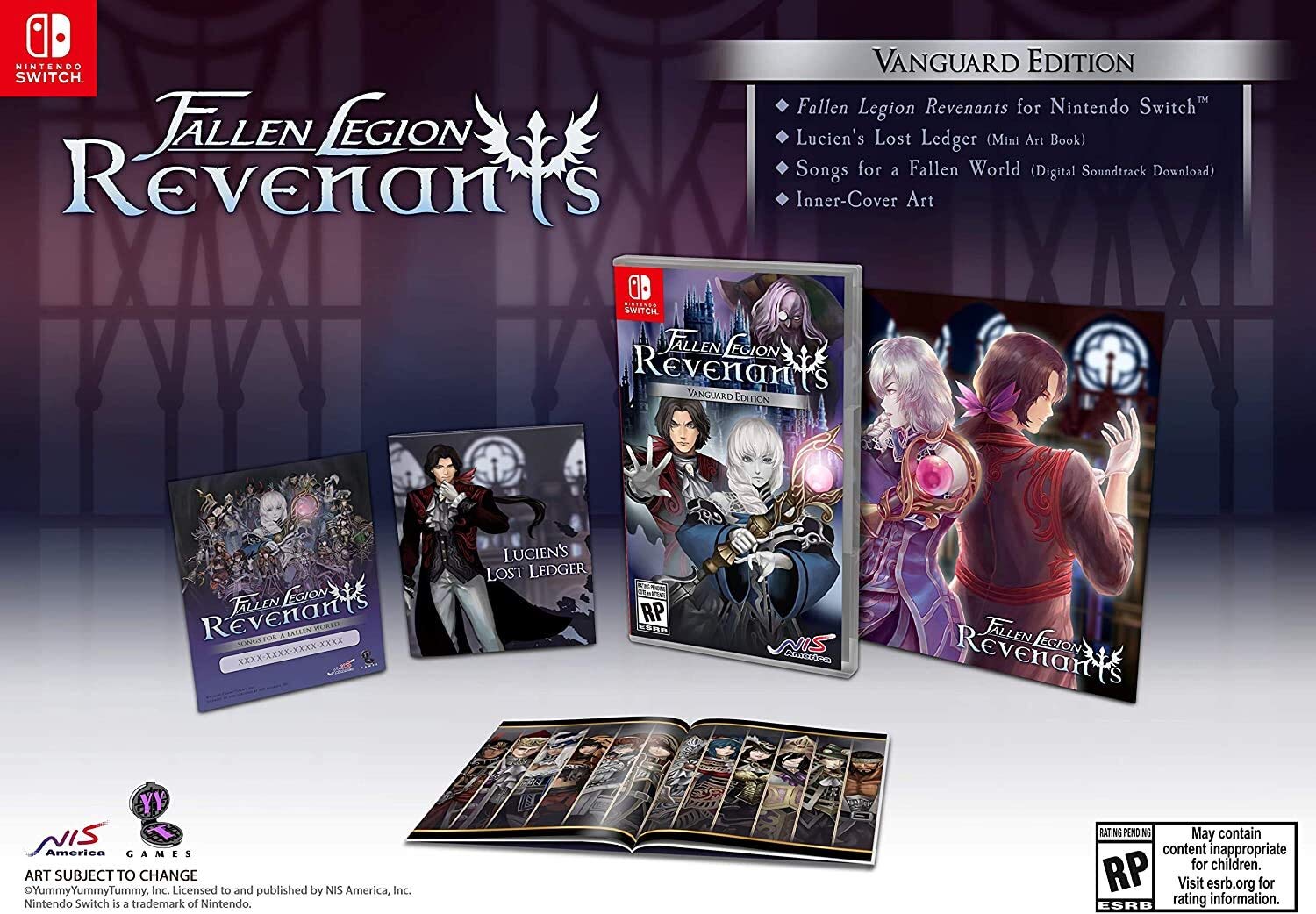 FALLEN LEGION REVENANTS VANGUARD ED (Pre-Owned)