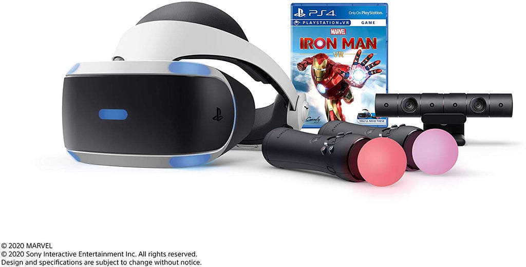 P4-Playstation VR Headset Bundles (W/ Iron Man)