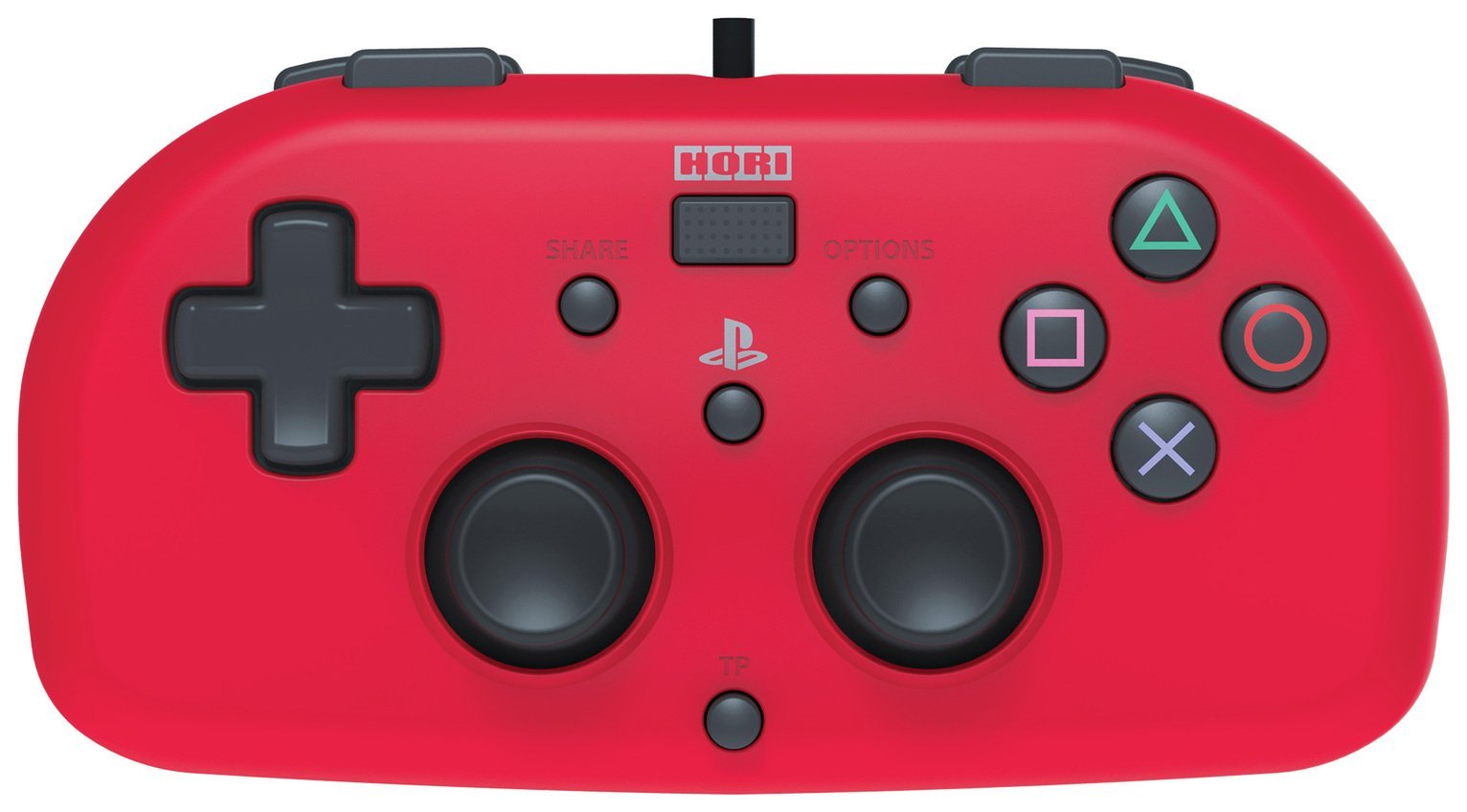 PS4 Wired Licensed Mini Game Pad (Red)