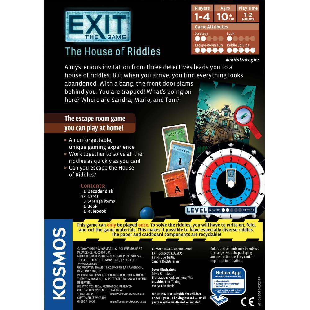 EXIT THE GAME: The House of Riddles