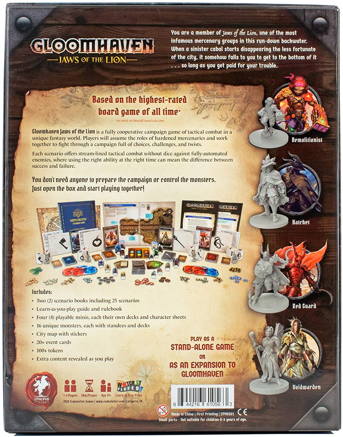 Gloomhaven: Jaws of the Lion (Stand-Alone Exp.)