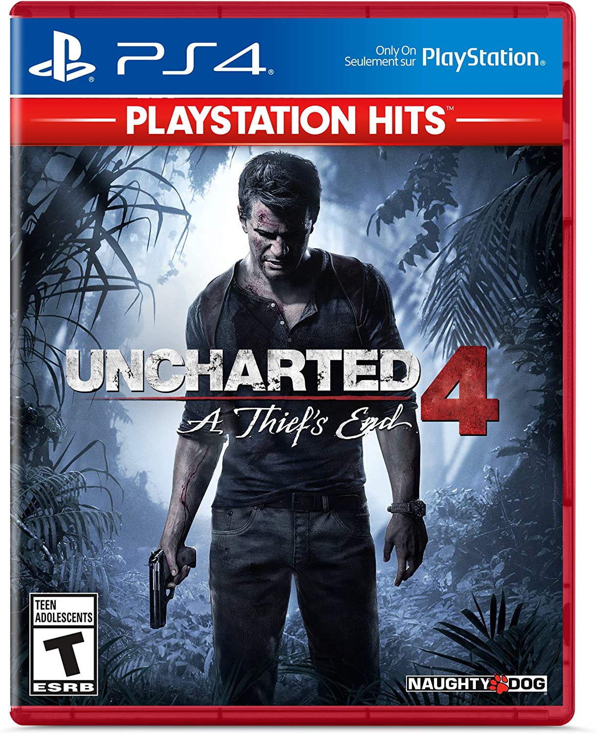 Uncharted 4: A Thief's End (PS HITS) ( Pre-Owned )